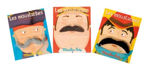 Les petites merveilles - Display of 21 assorted ' La moustache'