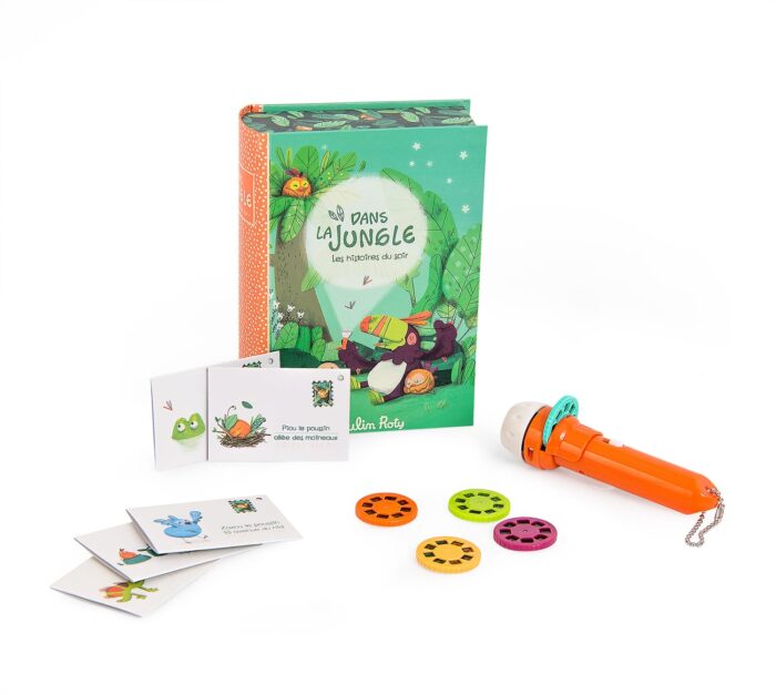 jungle animal storybook torch