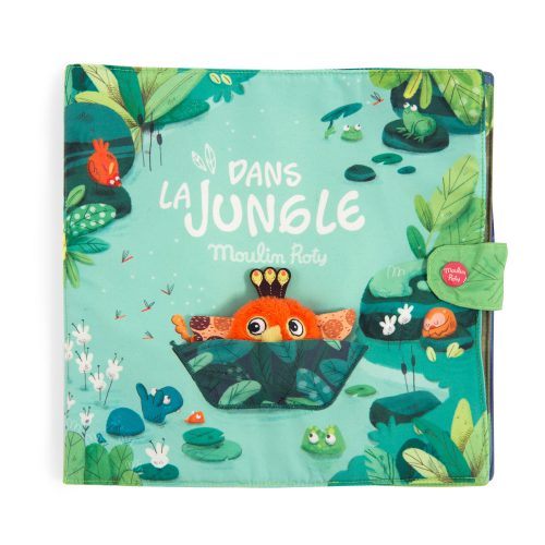 la jungle large fabric activity book