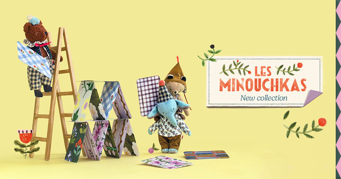 moulin roty new toy range les minouchkas