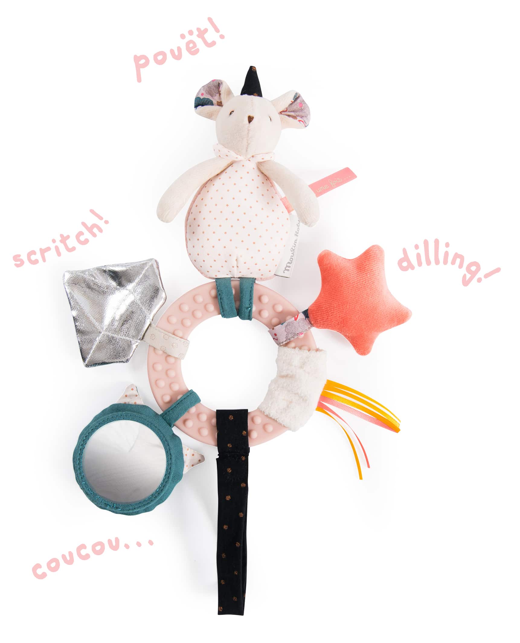 Il etait mouse ring rattle