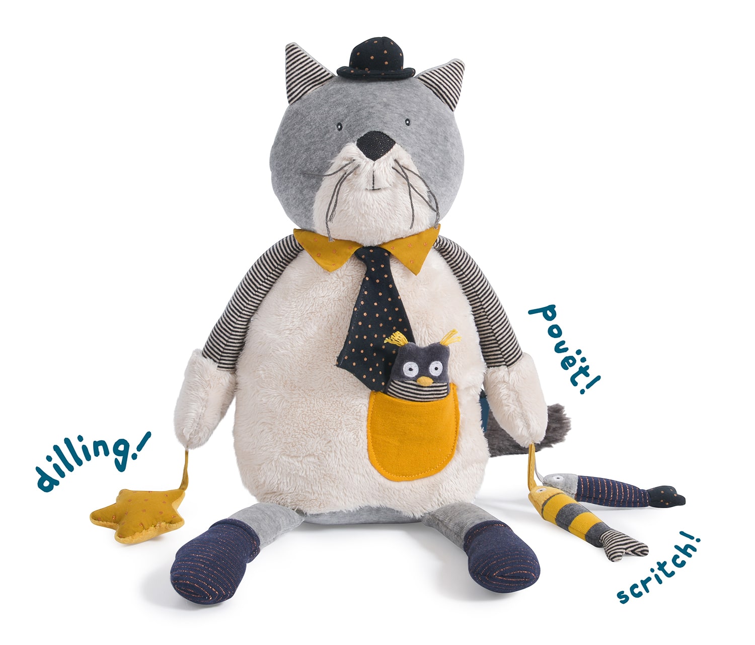 Les Moustaches activity cat