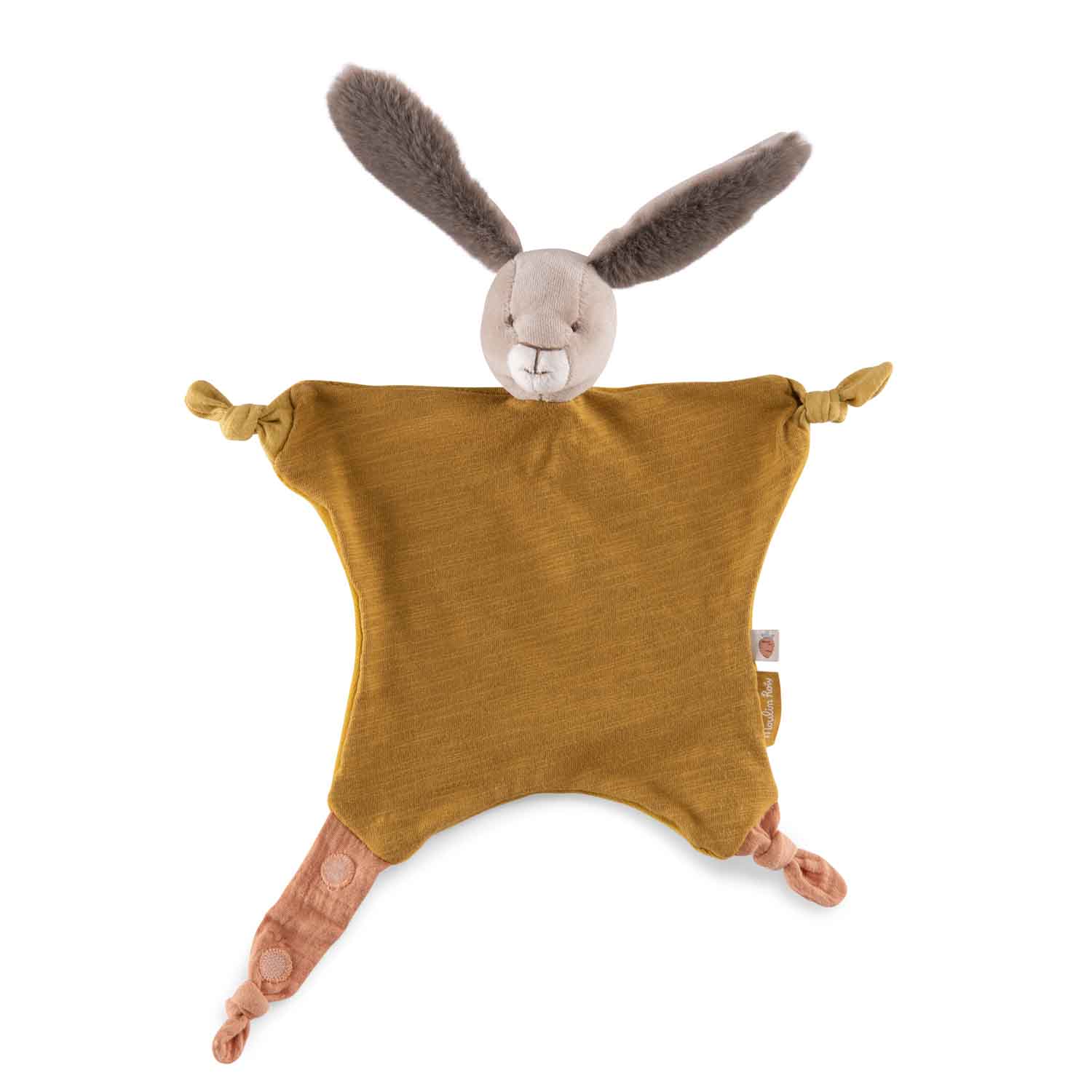 Trois Petits Lapins ochre rabbit comforter - Image 2