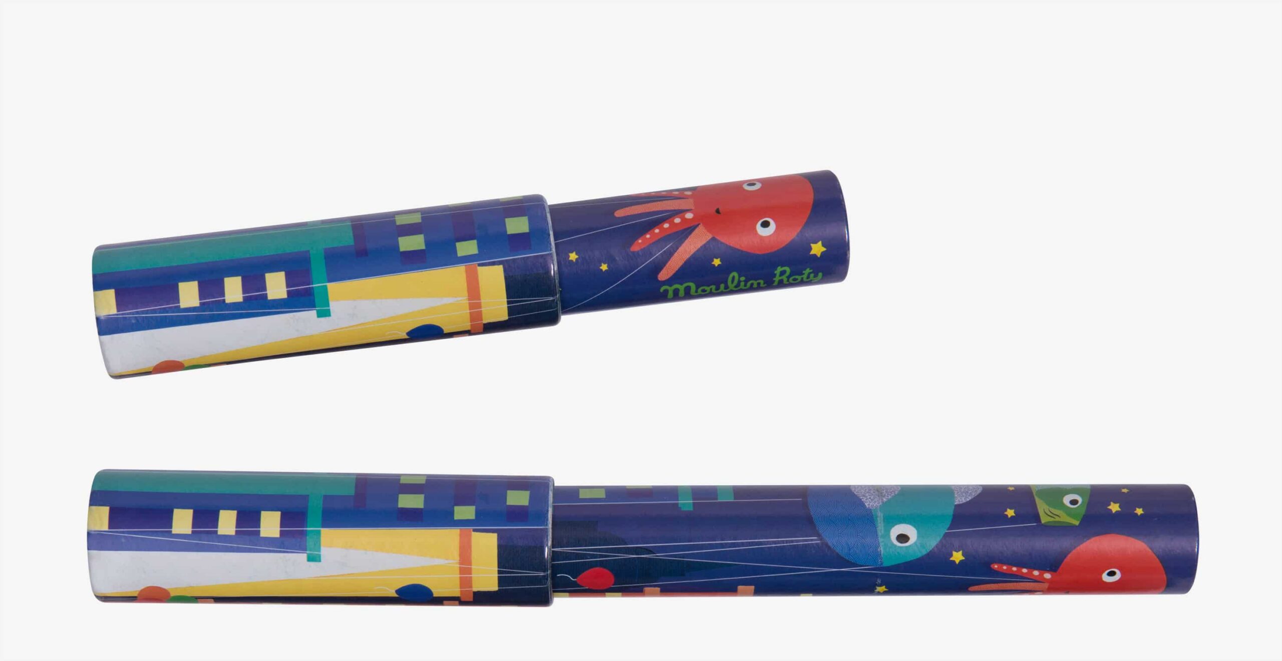 Les Petites Merveilles 10 assorted cardboard kaleidoscopes - Image 2