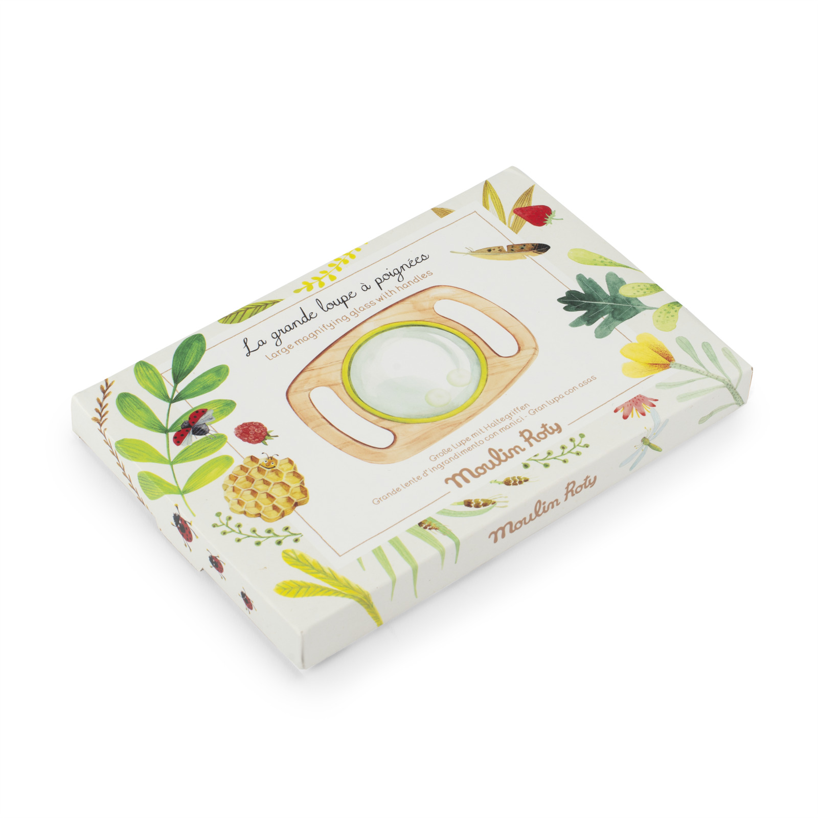 Le Jardin large magnifying glass with handles - Image 3