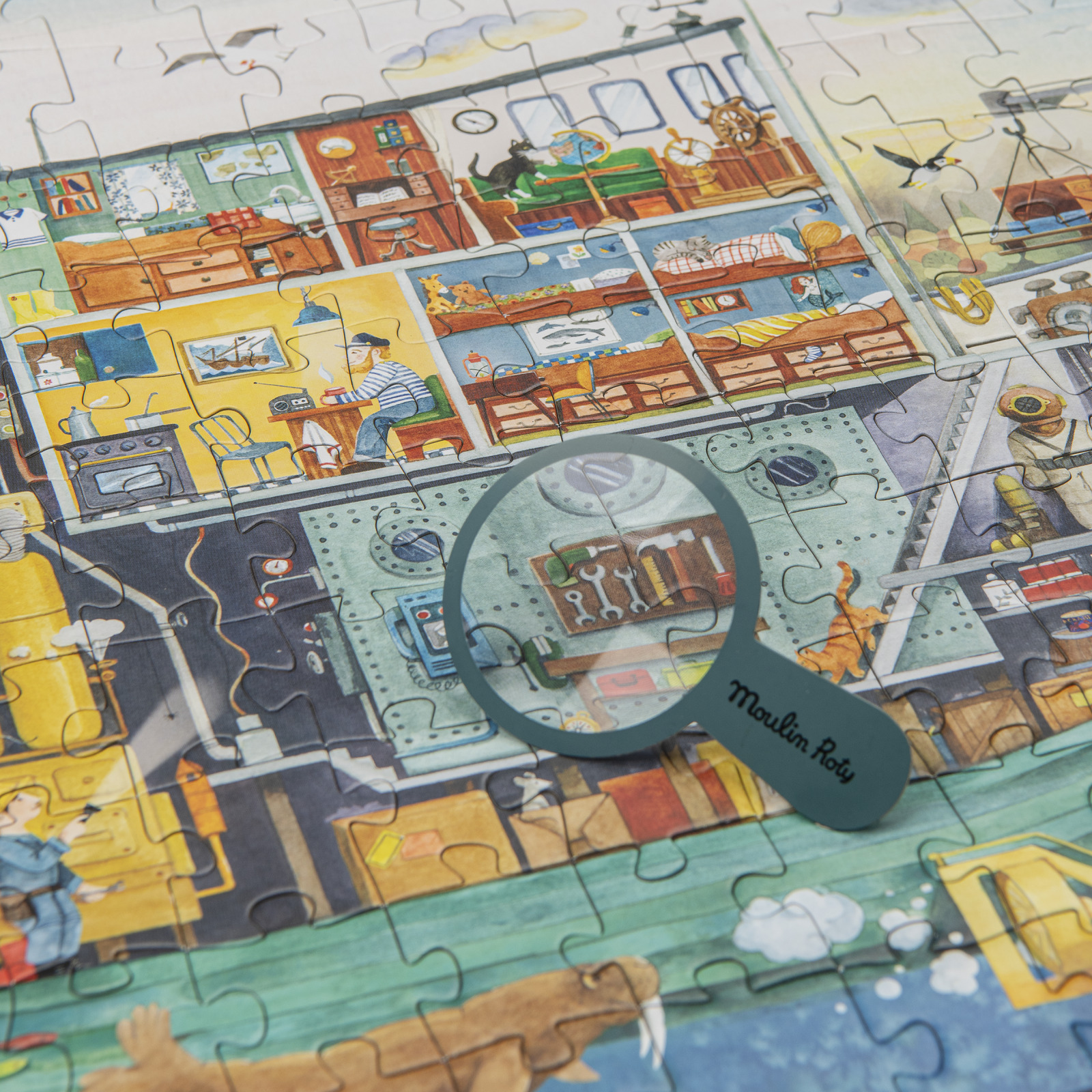 Le Jardin "The Explorers Ship' puzzle (200 pcs) - Image 4