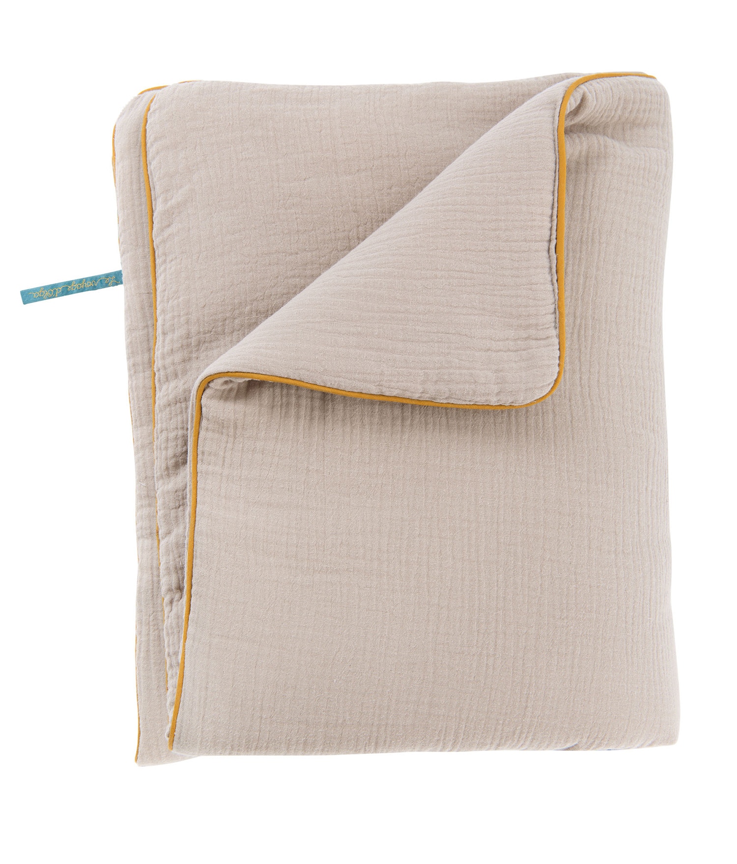 Le Voyage d'Olga grey blanket