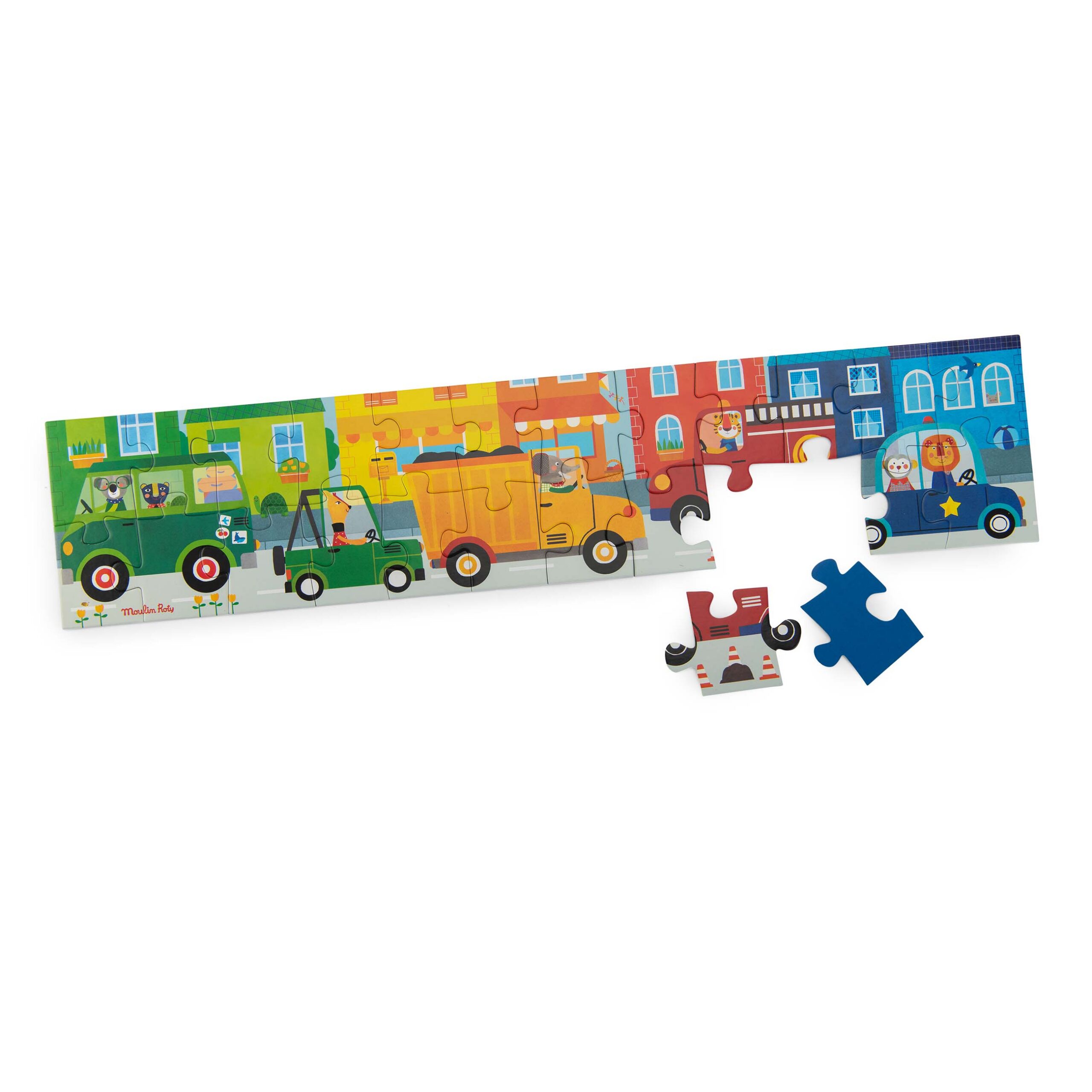 Les Popipop vehicle puzzle (24pcs) - Image 2