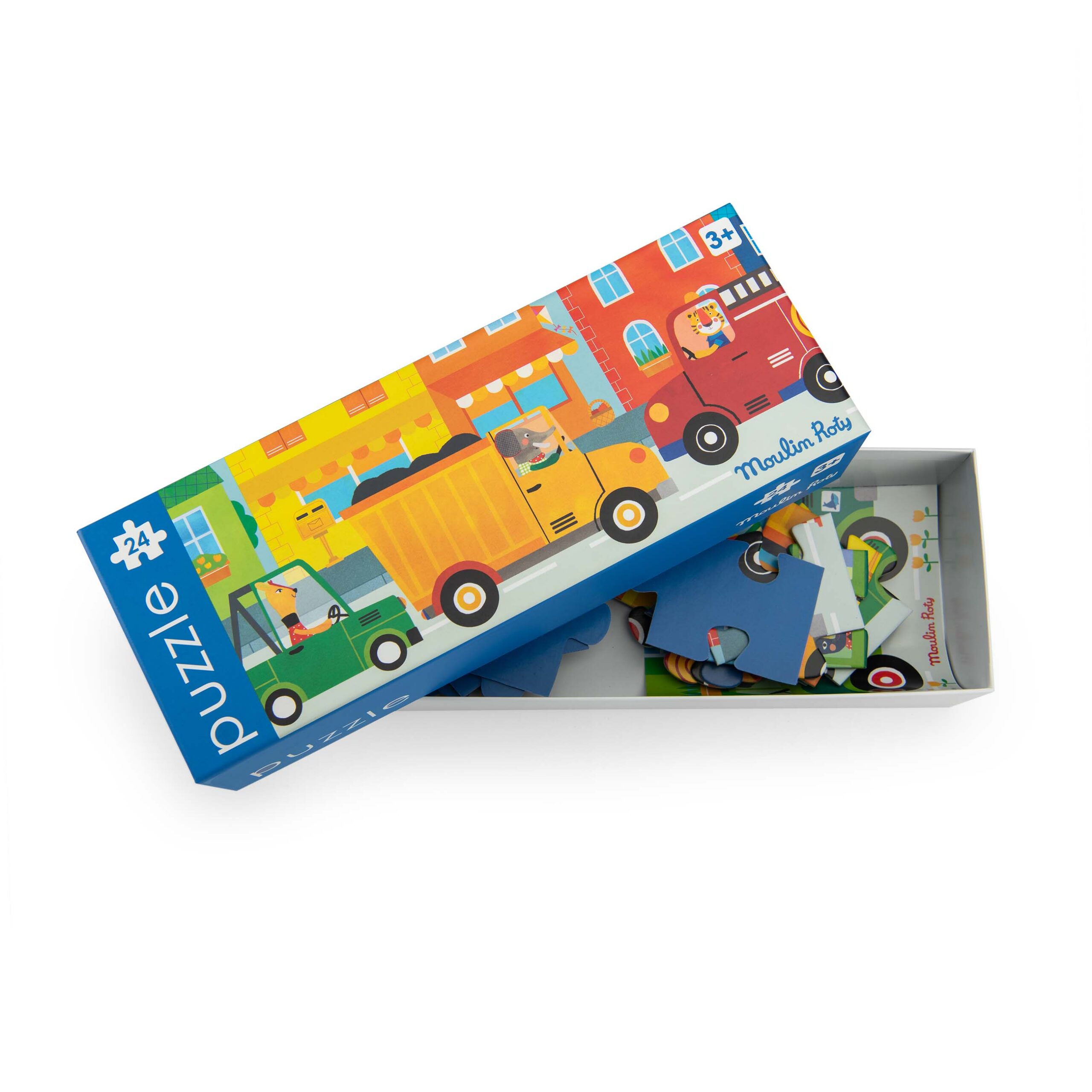 Les Popipop vehicle puzzle (24pcs) - Image 3