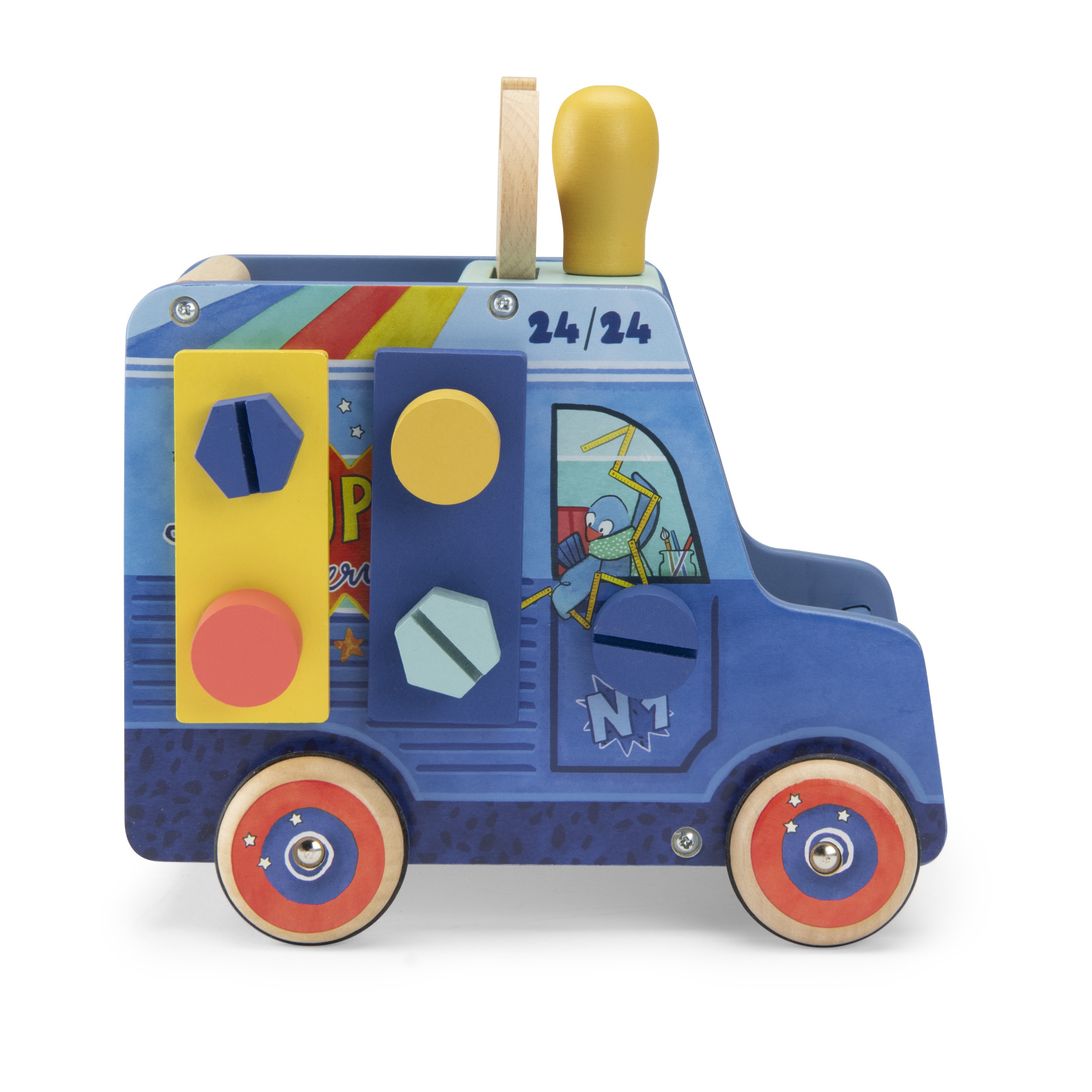 Puce & Pilou handy activity van - Image 2