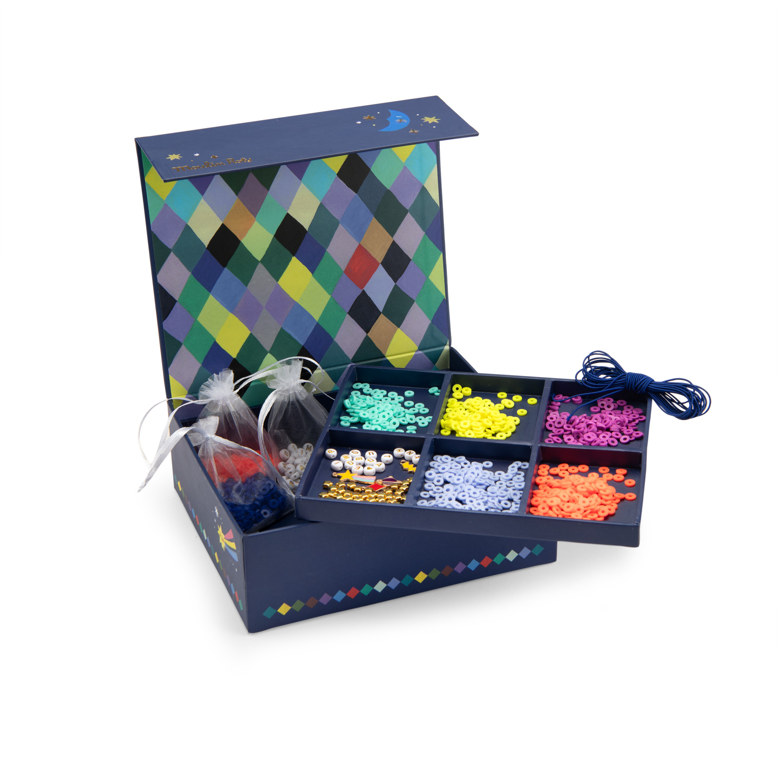 Les Cometes Filantes flat bead set