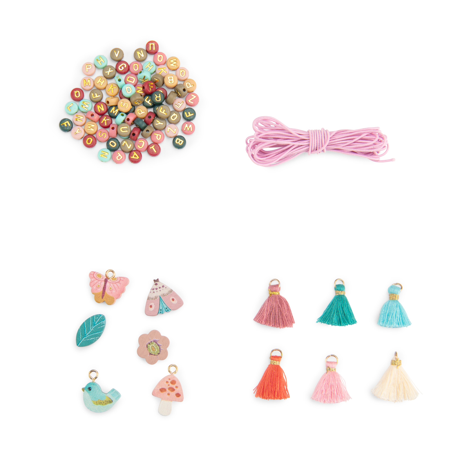 Les Rosalies wooden bead set - Image 5