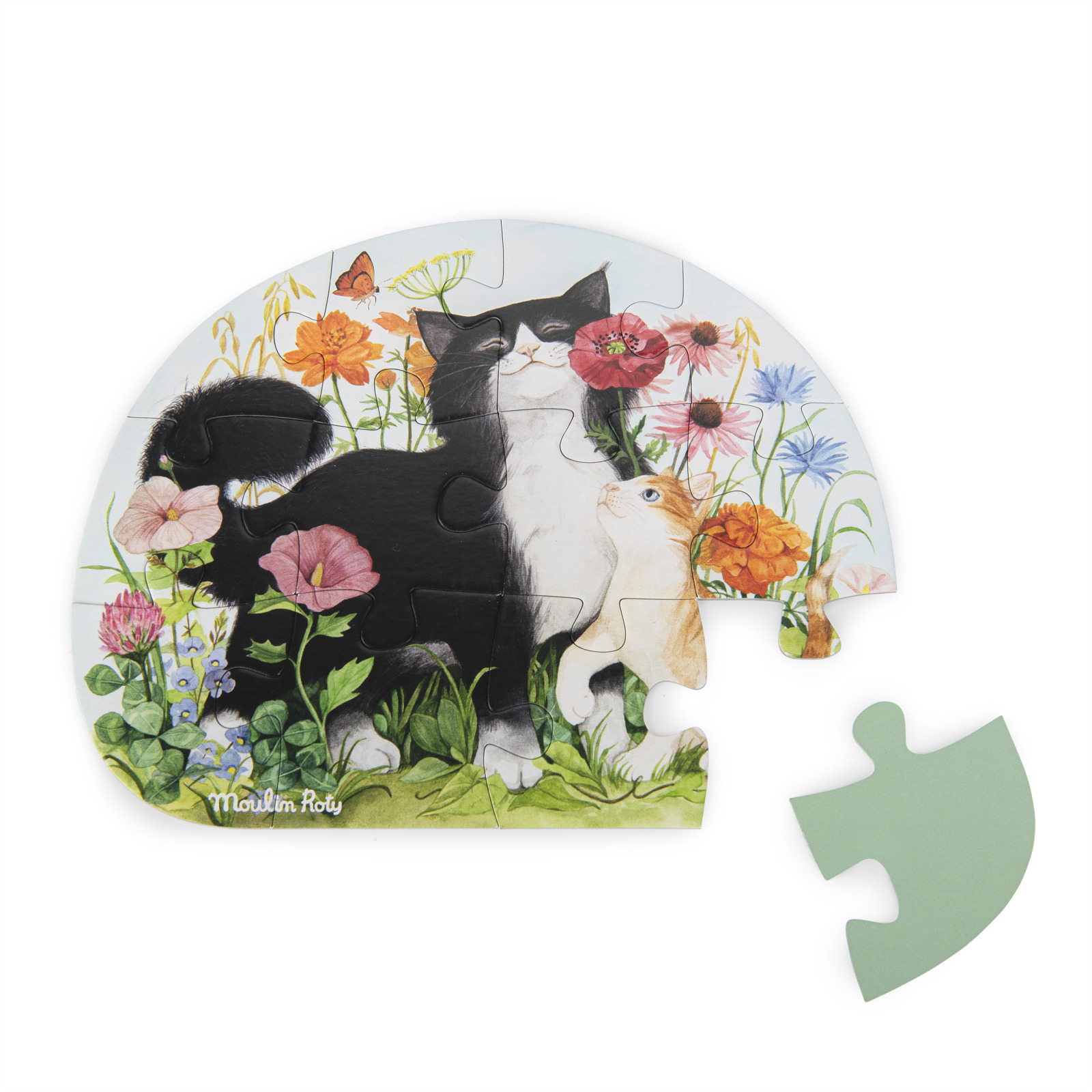 Le Jardin 4 x Mini animal puzzles (12 pcs) - Image 3
