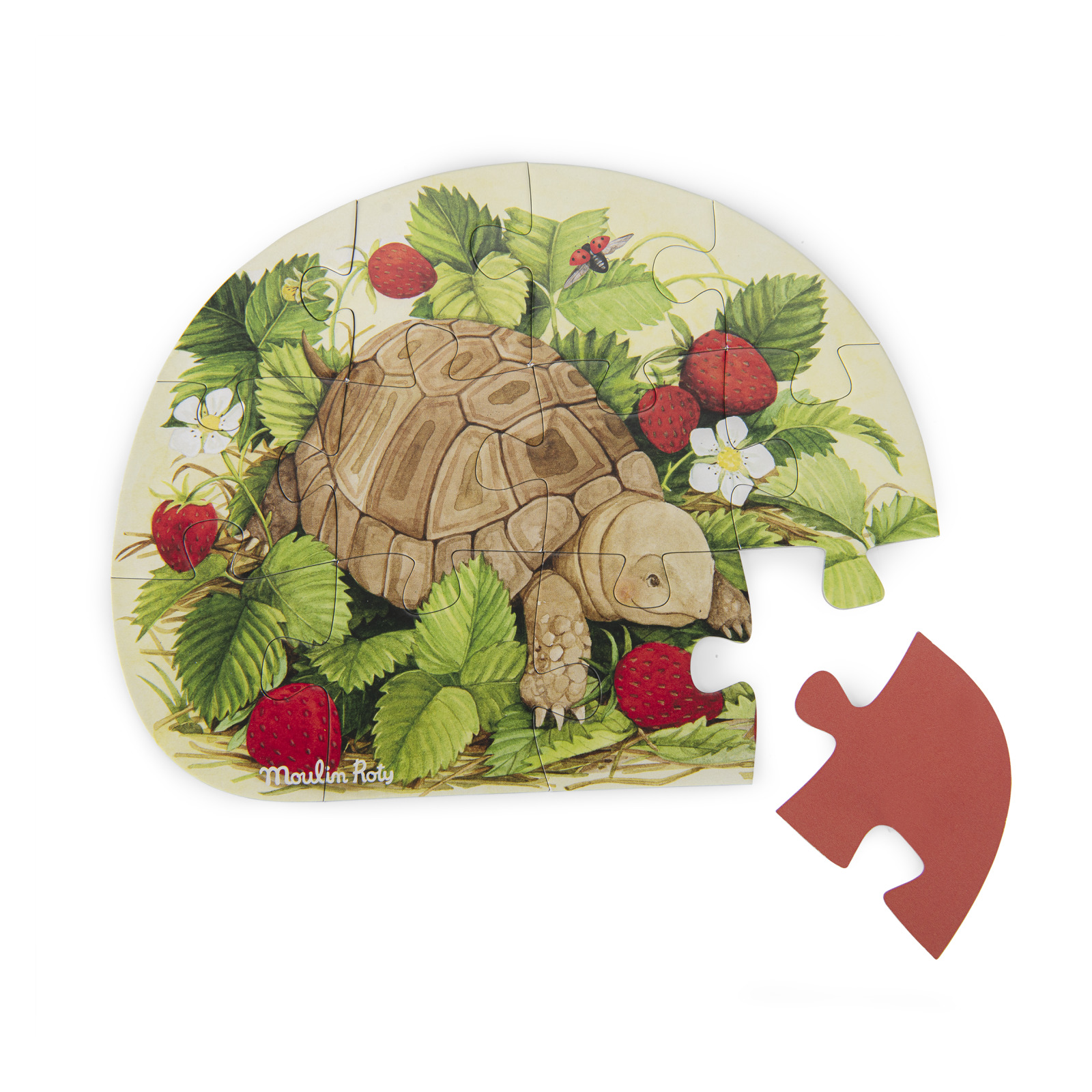 Le Jardin 4 x Mini animal puzzles (12 pcs) - Image 4
