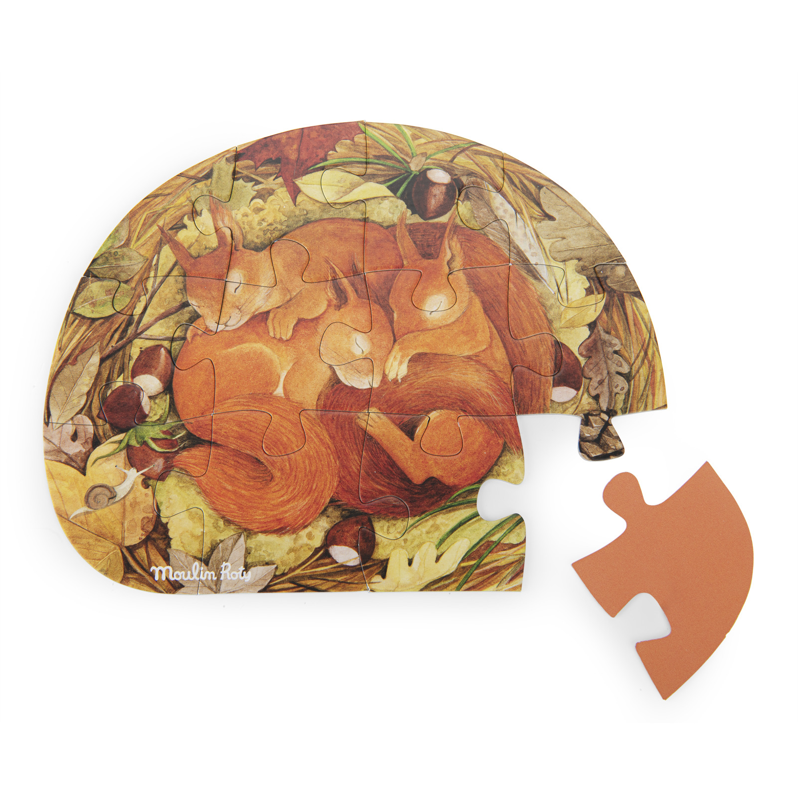 Le Jardin 4 x Mini animal puzzles (12 pcs) - Image 6