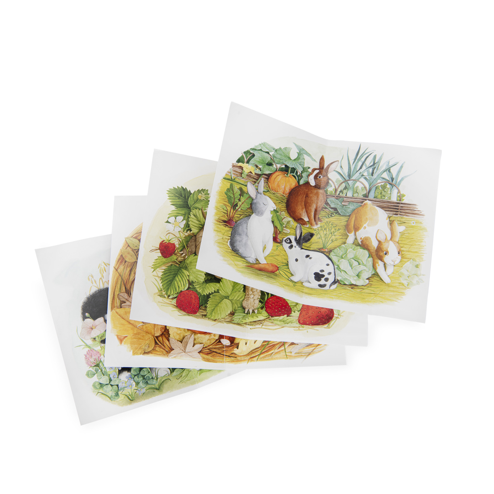 Le Jardin 4 x Mini animal puzzles (12 pcs) - Image 7