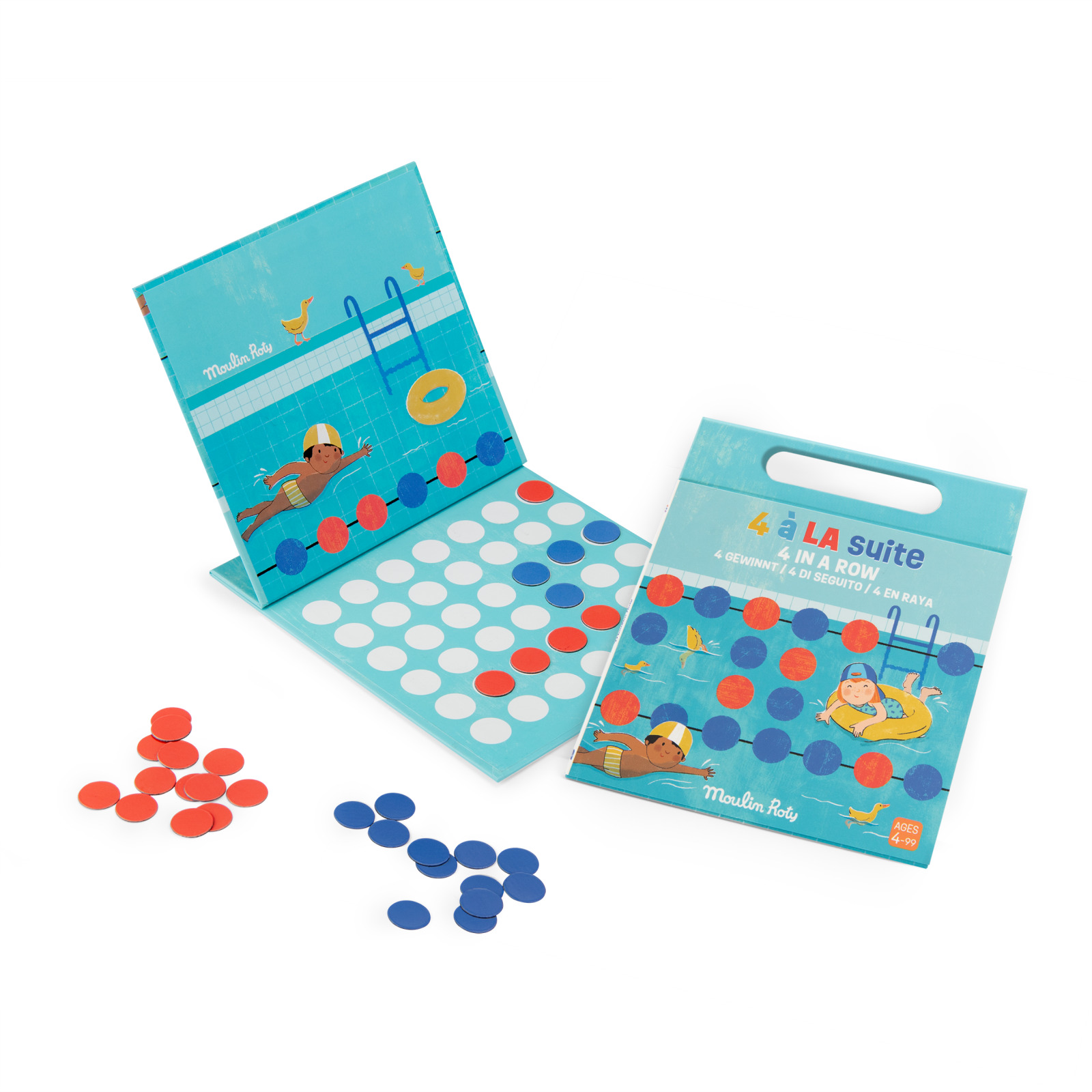Aujourd'hui 4 in a row magnetic game