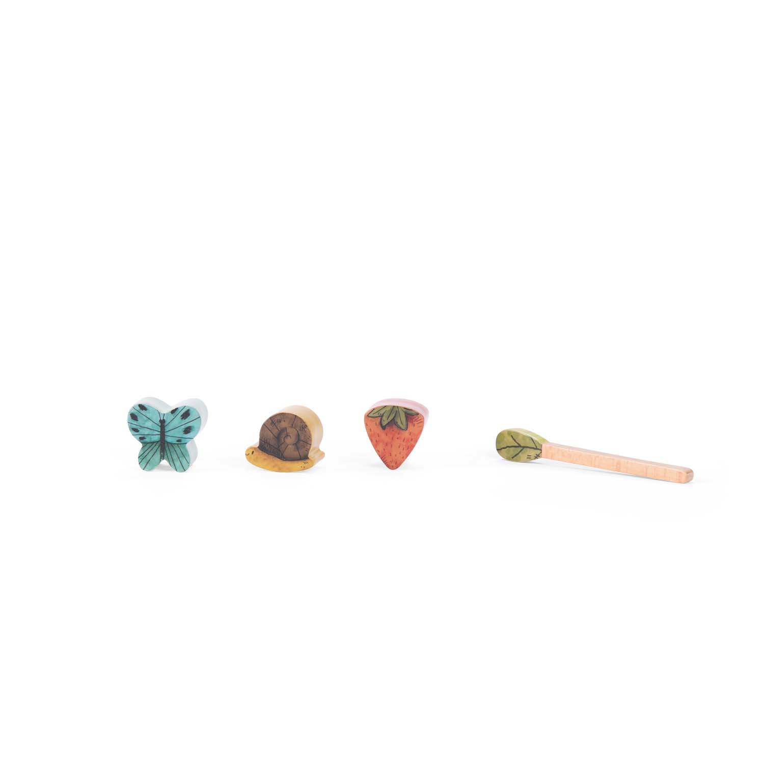 Trois Petits Lapins wooden activity turtle - Image 9